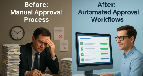 Before and After Comparison Graphic